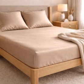 PRZEŚCIERADŁO SATYNOWE Z GUMKĄ